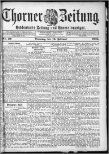 Thorner Zeitung 1904, Nr. 39 + Beilage