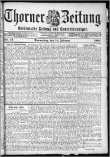 Thorner Zeitung 1904, Nr. 41 + Beilage