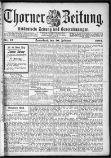 Thorner Zeitung 1904, Nr. 43 + Beilage