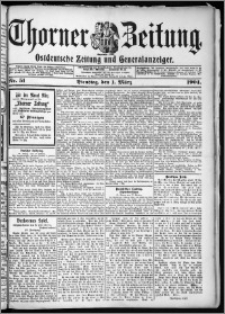 Thorner Zeitung 1904, Nr. 51 + Beilage