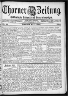 Thorner Zeitung 1904, Nr. 55 + Beilage