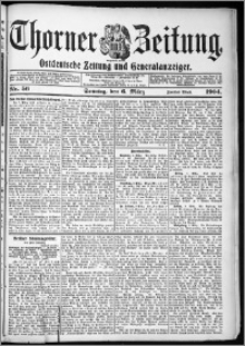 Thorner Zeitung 1904, Nr. 56 Zweites Blatt
