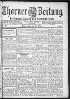 Thorner Zeitung 1904, Nr. 65 + Beilage