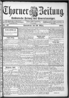 Thorner Zeitung 1904, Nr. 67 + Beilage