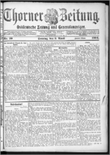 Thorner Zeitung 1904, Nr. 79 Zweites Blatt
