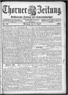Thorner Zeitung 1904, Nr. 80 + Beilage