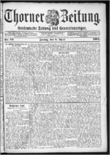 Thorner Zeitung 1904, Nr. 82 + Beilage