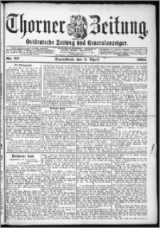 Thorner Zeitung 1904, Nr. 83 + Beilage