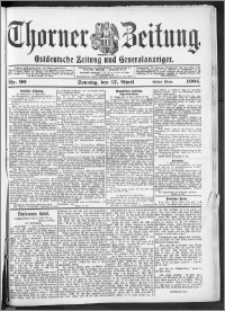 Thorner Zeitung 1904, Nr. 90 Erstes Blatt