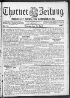 Thorner Zeitung 1904, Nr. 91 + Beilage