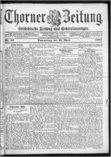 Thorner Zeitung 1904, Nr. 93 + Beilage