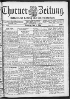 Thorner Zeitung 1904, Nr. 102 Erstes Blatt