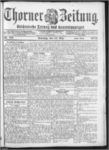 Thorner Zeitung 1904, Nr. 113 Erstes Blatt