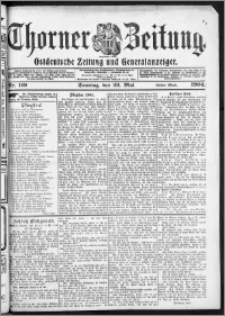 Thorner Zeitung 1904, Nr. 119 Erstes Blatt