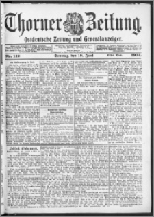 Thorner Zeitung 1904, Nr. 142 Erstes Blatt