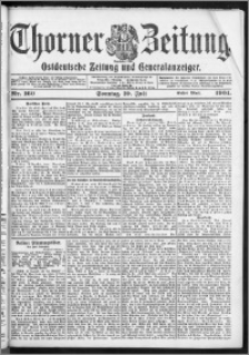 Thorner Zeitung 1904, Nr. 160 Erstes Blatt