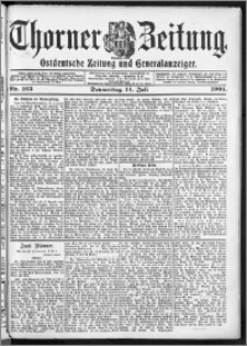 Thorner Zeitung 1904, Nr. 163 + Beilage