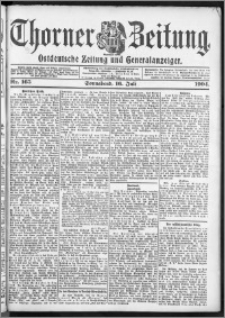Thorner Zeitung 1904, Nr. 165 + Beilage