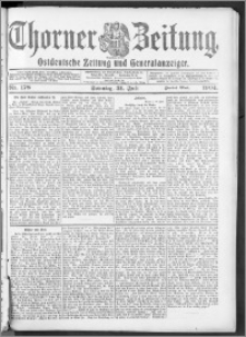Thorner Zeitung 1904, Nr. 178 Zweites Blatt