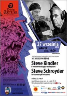 My music for peace : Steve Kindler … : 27 września 2016