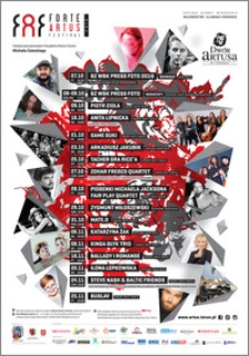 FAF Forte Artus Festival 2016 : plakat imprez