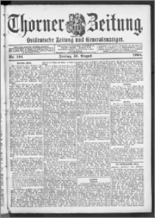 Thorner Zeitung 1904, Nr. 194 + Beilage