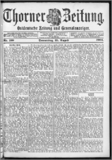 Thorner Zeitung 1904, Nr. 199 + Beilage