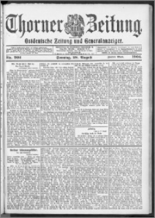 Thorner Zeitung 1904, Nr. 202 Zweites Blatt