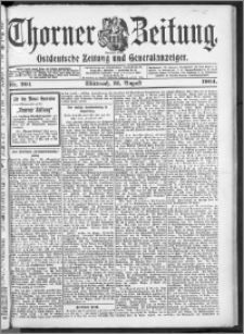Thorner Zeitung 1904, Nr. 204 + Beilage