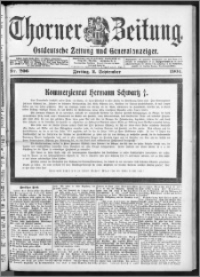Thorner Zeitung 1904, Nr. 206 + Beilage