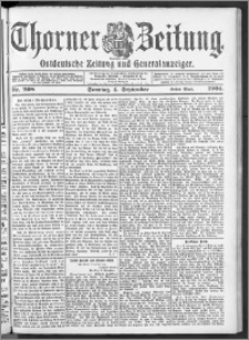 Thorner Zeitung 1904, Nr. 208 Erstes Blatt