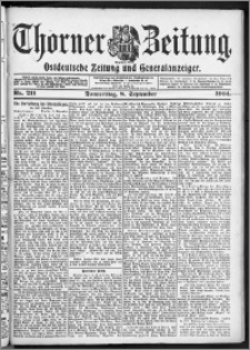 Thorner Zeitung 1904, Nr. 211 + Beilage