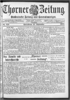 Thorner Zeitung 1904, Nr. 219 + Beilage