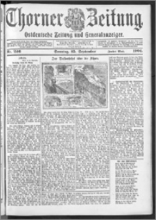 Thorner Zeitung 1904, Nr. 226 Zweites Blatt