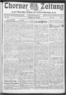 Thorner Zeitung 1904, Nr. 294 Erstes Blatt