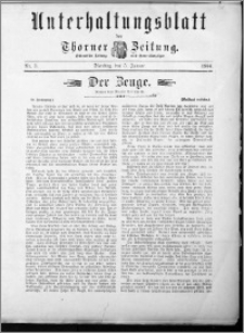 Unterhaltungsblatt der Thorner Zeitung 1904, Nr. 3