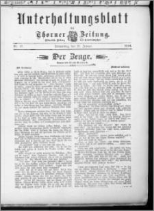 Unterhaltungsblatt der Thorner Zeitung 1904, Nr. 17