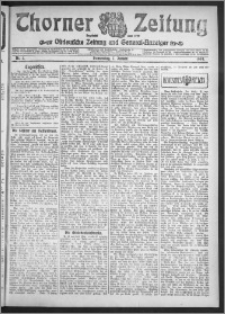 Thorner Zeitung 1909, Nr. 5 + Beilage