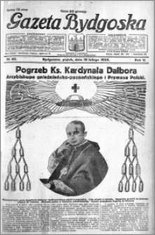 Gazeta Bydgoska 1926.02.19 R.5 nr 40