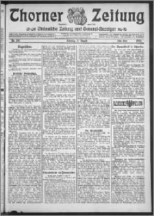 Thorner Zeitung 1909, Nr. 184 Erstes Blatt