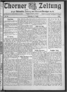 Thorner Zeitung 1909, Nr. 199 + Beilage
