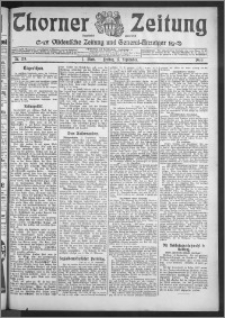 Thorner Zeitung 1909, Nr. 218 Erstes Blatt