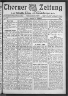 Thorner Zeitung 1909, Nr. 222 Erstes Blatt