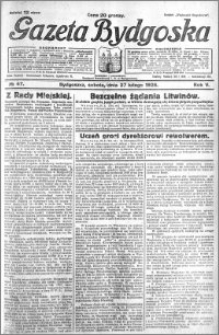 Gazeta Bydgoska 1926.02.27 R.5 nr 47