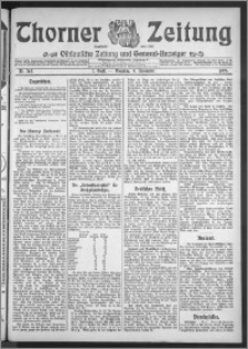 Thorner Zeitung 1909, Nr. 263 Erstes Blatt