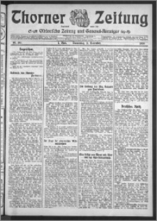 Thorner Zeitung 1909, Nr. 265 Erstes Blatt