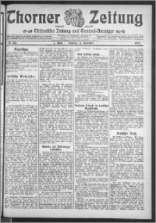 Thorner Zeitung 1909, Nr. 273 Erstes Blatt