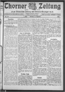 Thorner Zeitung 1909, Nr. 275 Erstes Blatt