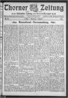 Thorner Zeitung 1909, Nr. 288 Zweites Blatt