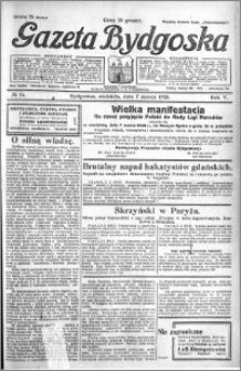 Gazeta Bydgoska 1926.03.07 R.5 nr 54